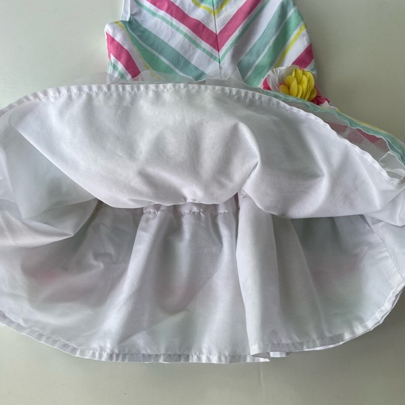 Carter’s Toddler Girl Stripped Dress Sz 2T - Picture 5 of 7